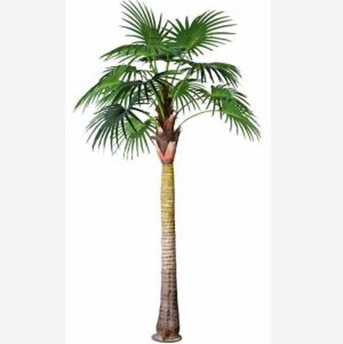 Kunstig Mini Fan Palm Tree