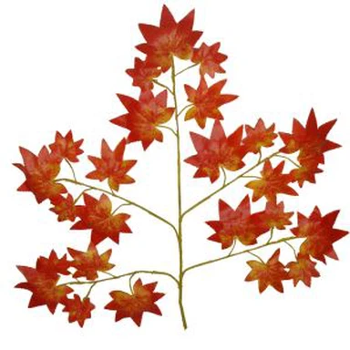 Artificial Red Maple Leaves