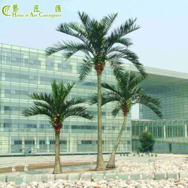 Tall Fake Outdoor Coconut Palm Tree